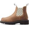 imageAriat Womens Fatbaby Twin Gore Western BootAntique Mocha Suede
