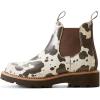 imageAriat Womens Fatbaby Twin Gore Western BootCow Print