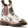 imageAriat Womens Fatbaby Twin Gore Western BootCow Print