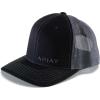 imageAriat Mens Solid Black Corner BrandBlack