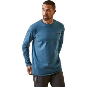 imageARIAT Mens Rebar Workman LogoIndian Teal