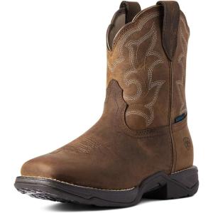 imageAriat Womens Anthem Shortie II Waterproof Western BootDistressed Brown