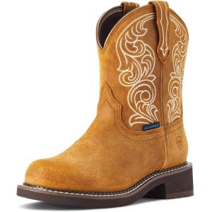 imageAriat Womens Fatbaby Heritage Waterproof Western BootGinger Spice