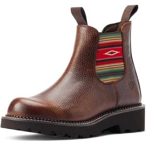 imageAriat Womens Fatbaby Twin Gore Western BootCopper KettlePastel Serape Gore