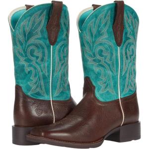imageAriat womens Cattle Drive Western BootDark CottageTurquoise