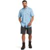 imageARIAT Mens Rebar Made Tough Venttek Durastretch Work ShirtBlue