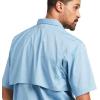 imageARIAT Mens Rebar Made Tough Venttek Durastretch Work ShirtBlue
