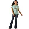 imageAriat Womens Graphic TShirtAqua Heather