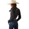 imageAriat Womens Team Kirby Stretch ShirtBlack W Mexico Flag Emb