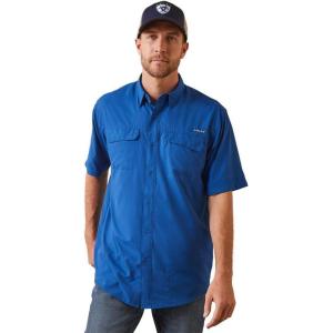 imageAriat Mens Venttek Outbound Classic Fit ShirtTrue Blue