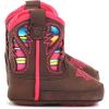 imageARIAT Lil Stompers Infant Western BootsPinkBrown