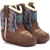 imageARIAT Lil Stompers Infant Western BootsPurpleBrown Briar