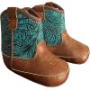 imageARIAT Lil Stompers Infant Western BootsTurquoiseBrown