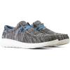 imageARIAT Mens Hilo LoaferHeather GreyBlue Southwest Print