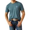 imageARIAT Mens Puebla Serape Tee ShirtLagoon Green