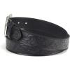 imageARIAT Womens Rhinestones Embossed Leather BeltBlack