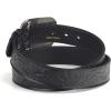 imageARIAT Womens Rhinestones Embossed Leather BeltBlack
