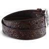 imageARIAT Womens Rhinestones Embossed Leather BeltBrown