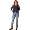 imageARIAT Womens Zephyr Stripe Venttek ShirtBlack Iris
