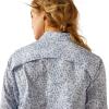 imageARIAT Womens Zephyr Stripe Venttek ShirtBlake Leopard Print