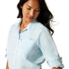 imageARIAT Womens Zephyr Stripe Venttek ShirtDeco Watercolor