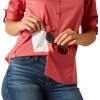 imageARIAT Womens Zephyr Stripe Venttek ShirtHolly Berry