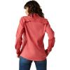 imageARIAT Womens Zephyr Stripe Venttek ShirtHolly Berry