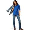 imageARIAT Womens Zephyr Stripe Venttek ShirtMazarine Blue