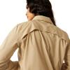imageARIAT Womens Zephyr Stripe Venttek ShirtWhite Pepper
