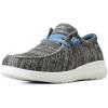Heather Grey/Blue Southwest Print
