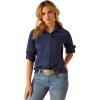 imageARIAT Womens Zephyr Stripe Venttek ShirtBlack Iris