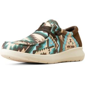 imageARIAT Mens Hilo LoaferBlue Southwest PrintDark Denim