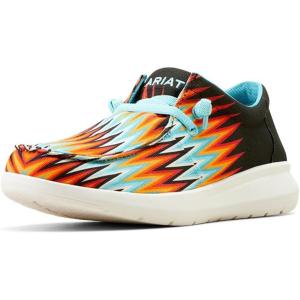 imageARIAT Mens Hilo LoaferOrange Blue Zig Zags