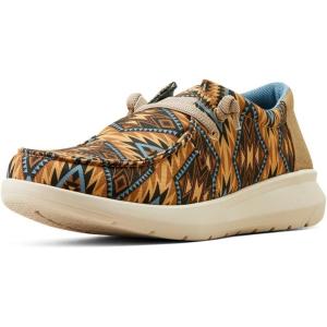 imageARIAT Mens Hilo LoaferTanDusty Blue Southwest