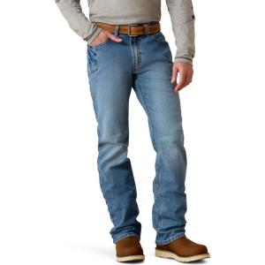 imageARIAT Mens Rebar M4 Stretch Canvas 5 PocketBlue Haze