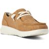 imageARIAT Hilo Womens Slip OnTan Floral Emboss