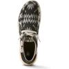 imageARIAT Mens Hilo Stretch SneakerBlack  White Flannel BlanketBlack Suede