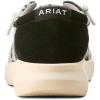 imageARIAT Mens Hilo Stretch SneakerBlack  White Flannel BlanketBlack Suede
