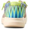 imageARIAT Mens Hilo Stretch SneakerSlate Grey MeshLime Green