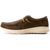 imageARIAT Mens Hilo Stretch SneakerWestern Brown