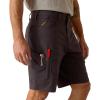 imageARIAT Mens Rebar Durastretch Made Tough 10quot ShortCharcoal