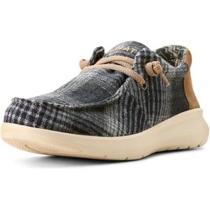 imageARIAT Mens Hilo Stretch SneakerBlack  Grey Flannel