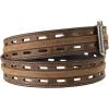 imageARIAT Mens Double Hole Roller Buckle Work Leather BeltBrown