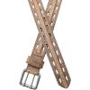 imageARIAT Mens Double Hole Roller Buckle Work Leather BeltBrown