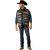 imageARIAT Mens Cruis Insulated Vest Athletic Outerwear Casual Comfort Technology  BrownCornstalk