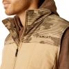 imageARIAT Mens Cruis Insulated Vest Athletic Outerwear Casual Comfort Technology  BrownCornstalk Heather
