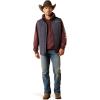 imageARIAT Mens Cruis Insulated Vest Athletic Outerwear Casual Comfort Technology  BrownOdyssey Grey