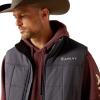 imageARIAT Mens Cruis Insulated Vest Athletic Outerwear Casual Comfort Technology  BrownOdyssey Grey