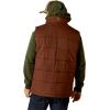 imageARIAT Mens Cruis Insulated Vest Athletic Outerwear Casual Comfort Technology  BrownPotting Soil