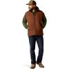 imageARIAT Mens Cruis Insulated Vest Athletic Outerwear Casual Comfort Technology  BrownPotting Soil